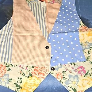 Ivy wear vintage pastel vest